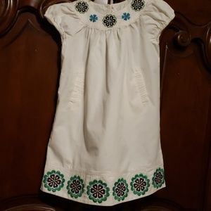 Gapkids 5T classic white cotton dress